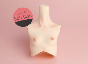 外皮ボディパーツ【上胴 Type-C1】ホワイティ Soft Skinタイプ (彩色済)