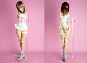 ANGEL PHILIA ウェッジソールリボンサンダル Denim